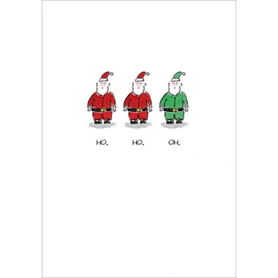 Image of Funny Crackerjack Robin Christmas Diet Card Woodmansterne Xmas Cards 084491