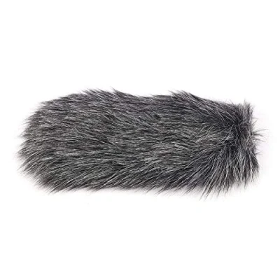 Image of Outdoor Dusty MIC Microphone Artificial Fur Cover Windscreen Windshield Muff Furry for Rode GO Zoom H1n &amp; H1 Handy Portable Digital Recorder