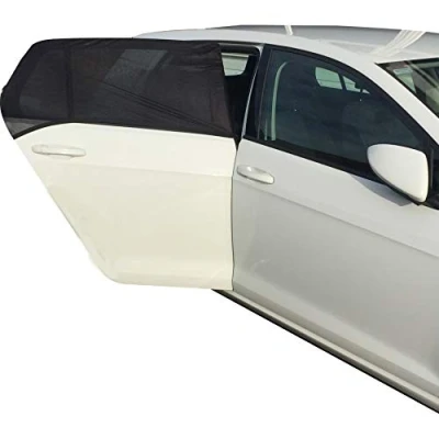 Image of Simply Rear Window Sun Sock Shades 2 pack Extra Large, Black