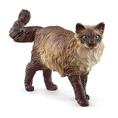 Image of SCHLEICH 13940 Ragdoll Cat Farm World Toy Figurine for children aged 3 8 Years