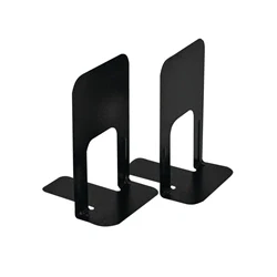 Image of Large Deluxe Bookends Black (2 Pack) BLO06914