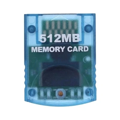 Image of OSTENT 512MB Memory Card Stick Compatible for Nintendo Wii Gamecube NGC Console Video Game