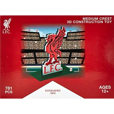 Image of FOCO Football Liverpool FC Premier League One BRXLZ Construction Building Toy Collection Logo
