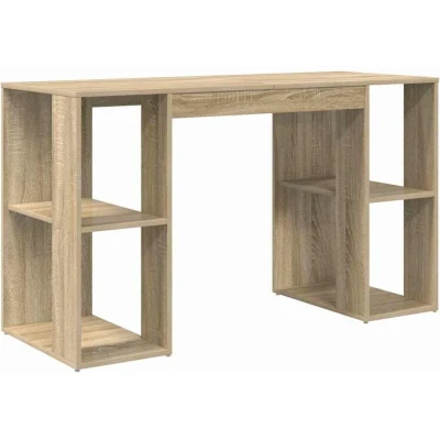 Image of vidaXL Sonoma oak desk Engineered wood Standard size