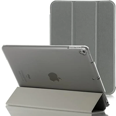 Image of Smart Magnetic Stand Case For Apple iPad Pro 10.5 Released in 2017 and Air 3 2019 (Silver)