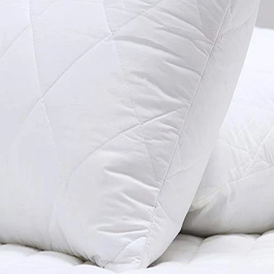 Image of Linens Limited Quilted Super Bounce Back Spiral Fibre Non Allergenic Pillows, 2 Pack