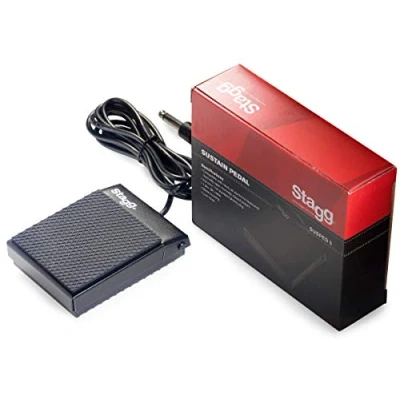 Image of Stagg SUSPED 5 Keyboard Sustain Pedal with Polarity Switch