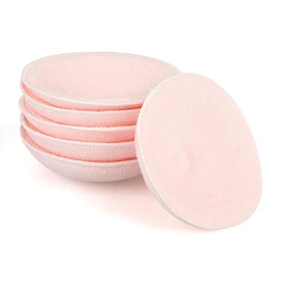 Image of Roberee Breast Pad 6pcs Washable Reusable Soft Cotton Pads Absorbent Breastfeeding Nursing
