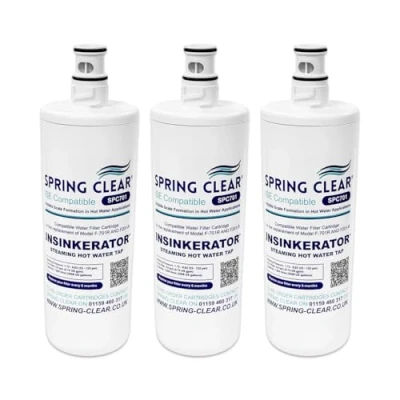Image of SpringClear SPC 701 Compatible Water Filter Cartridge for Insinkerator F701R Instant Hot Tap F701R, F 701R, 3US AF01, HC 3300, GN 1100, 3M AP3 765S, 70020019835 (3 Pack)
