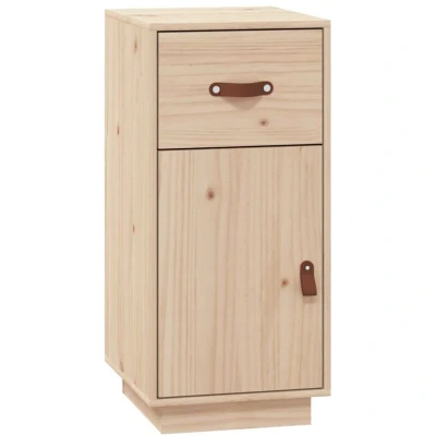 Image of vidaXL Sideboard 34x40x75 cm Solid Wood Pine