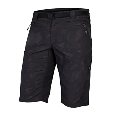 Image of Endura Men&#039;s Hummvee Shorts with Liner, Black, 2XL