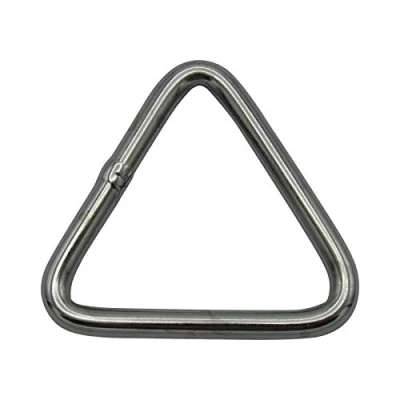Image of Triangular D Ring Delta Link Stainless Steel 3MM x 35MM