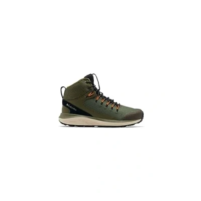 Image of Columbia Men&#039;s Trailstorm Mid Waterproof Hiking Shoe, Nori/Black, 8