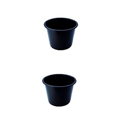 Image of Q Connect Waste Bin 15 Litre Black CP025KFBLK ( PACK OF 2 )