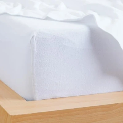 Image of Sheet Story 100% Brushed Cotton Flannelette Double Fitted 41cm deep, Super Soft, Cosy and Hypoallergenic Bed Sheets Extra Deep Only