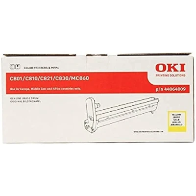 Image of OKI Laser Image Drum Page Life 20000pp Yellow Ref 44064009