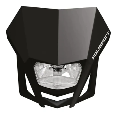 Image of Polisport Universal LMX Head Light, Black Motocross4u