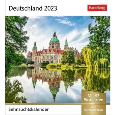 Image of Germany Longing Calendar 2023: Weekly with 53 Postcards