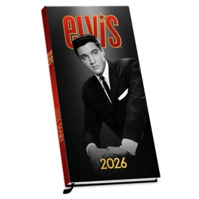 Image of 2026 DIARY ELVIS WEEK TO VIEW SLIM POCKET OFFICIAL PRODUCT