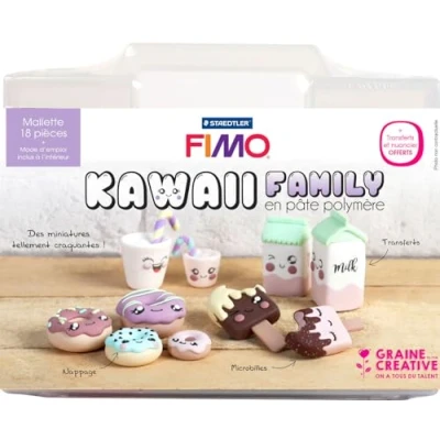 Image of Graine Créative Kawai modelling case polymer clay