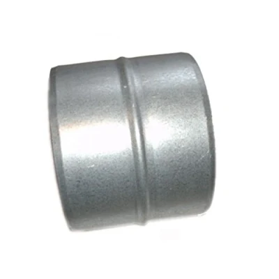 Image of Galvanized Metal Ducting Male Hose Connector 85mm / 3.35&quot; Aluminium Pipe Joint Ventilation Tube Coupler Coupling Adapter DPO18