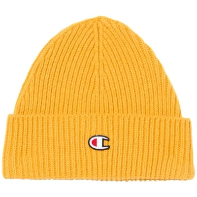 Image of Champion Lifestyle Caps 802418 Beanie Hat, Mustard Yellow, One Size