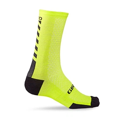 Image of GIRO HRC+ SOCKS LIME/BLACK 36 39 S
