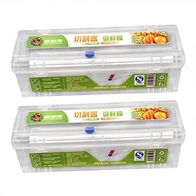 Image of G like Cling Film Dispenser and Cutter Set PE Plastic Aluminum foil Catering Kitchen Rack 30cm Available