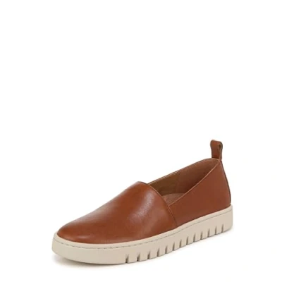 Image of Vionic Women&#039;s Uptown A Line Sneaker, Tan Leather, 5 UK