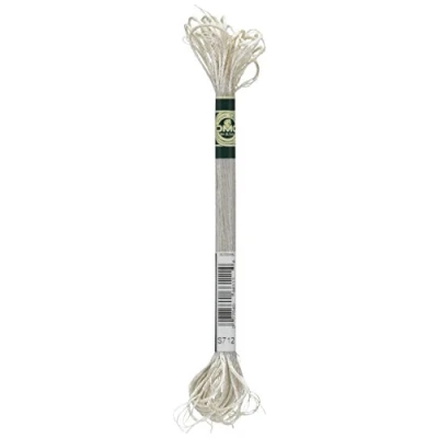 Image of DMC 1008F S712 Shiny Radiant Satin Floss, Cream, 8.7 Yard