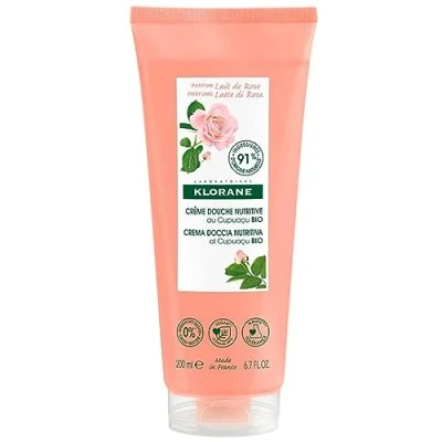 Image of Klorane Rose Milk Shower Cream 200 ml