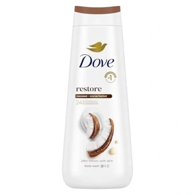 Image of Dove Purely Pampering Body Wash, Coconut Milk with Jasmine Petals 22 oz by
