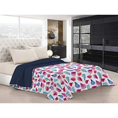 Image of Italian Bed Linen “Fantasy summer quilt, Petali, 220x270 cm