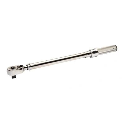 Image of Bahco 7455 25 Metric/Imperial Mechanical Torque Wrench, Silver, 3/8 Inch, 5 nm