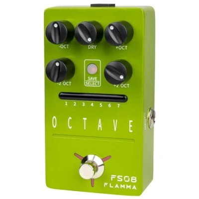 Image of Guitar Pedal for FLAMMA FS08 FS07 FS06 FS05 FS03 FS02 FS01 Reverb, Effects 7 Storable Slots 11 Modulation True Bypass (FS08)