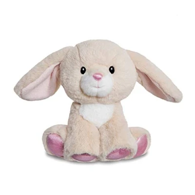 Image of Aurora, 61405, Glitzy Tots Rabbit 8In, Soft Toy, Brown