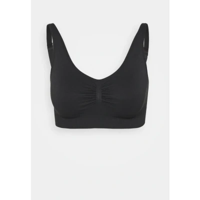 Image of Lindex BRA Seamless Bustier, Women&#039;s, Size: 10/12, Black