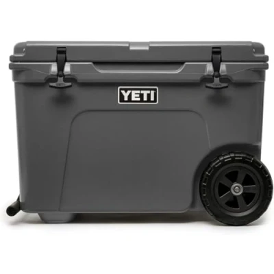 Image of YETI Tundra Wheeled Hard Cooler, Charcoal, Haul