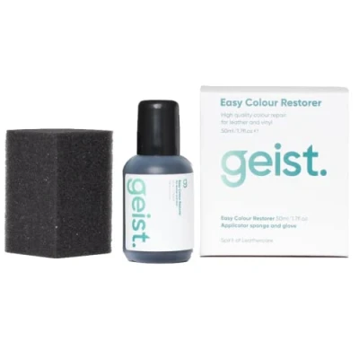 Image of Geist. Easy DIY colour Restorer for Leather &amp; Vinyl Refresh, repair re dye scuffs, damage and small cracks 50ml Classic Tan