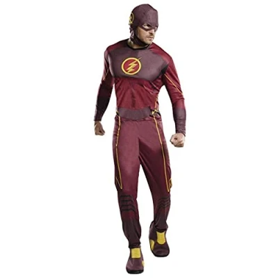 Image of Rubie&#039;s 810395STD The Flash Adult&#039;s Costume Marvel Heroes Fancy Dress, STD