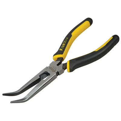 Image of Stanley FatMax Bent Snipe Nose Pliers 200mm (8in) STA089872