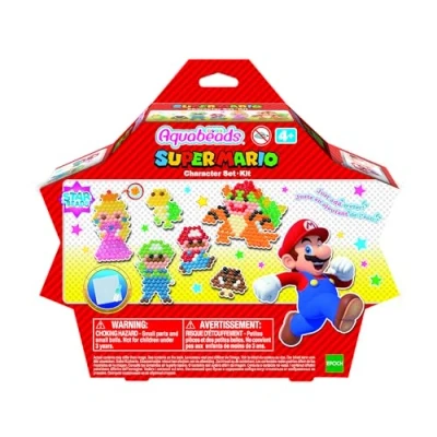 Image of Aquabeads Brothers Super Mario Character Set, Art &amp; Craft bead kit 31946