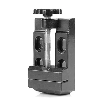 Image of Mini Flat Clamp, Tabletop Clamp Drill Press Vise Tools, Table Bench Vice, for The Garage, Hobby Work.