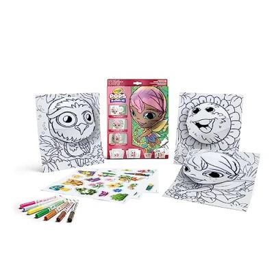 Image of CRAYOLA POPS 3D Activity Set for Colouring and Creating Pictures, Creative Gift Children, Theme Fantasy Figures, from 6 Years, 04 2801