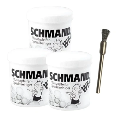 Image of Schmand Weg Cleaner 3 Cans 150 g Each Bong Shisha Water Pipe Glass