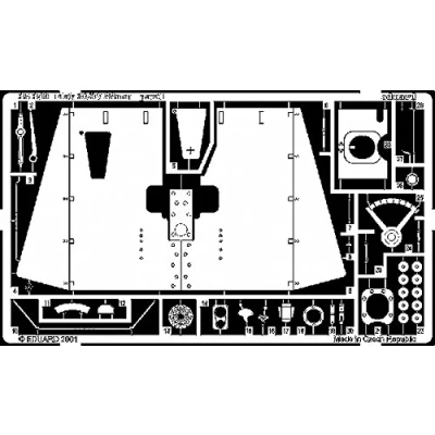 Image of Eduard 35349 Model Building Accessories Flak 36/37 88 mm Photo Etching Set