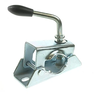 Image of Maypole 42 mm Steel Split Clamp Suitable For Jockey Wheels and Prop Stands Zinc Plate Finish, Silver