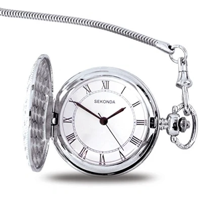Image of Sekonda Men&#039;s Quartz Watch with White Dial Analogue Display and Steel Bracelet 3798.3