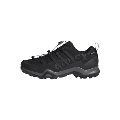 Image of Adidas Terrex Swift GORE Hiking shoes, Men&#039;s, Size: 7, Core black/core black/grey five Synthetics/textile