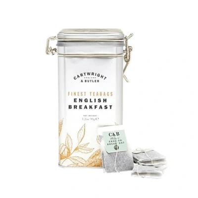 Image of Cartwright &amp; Butler English Breakfast Tea Caddy, 90 g